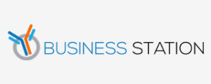 Business station logo