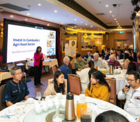 Ms Pushpa Vaghel, secretary general of the Sunshine Chamber of Commerce, hosted the networking dinner.