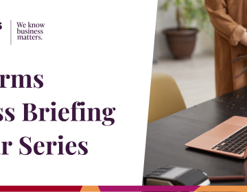 IR REFORMS Webinar Series EDM Banner